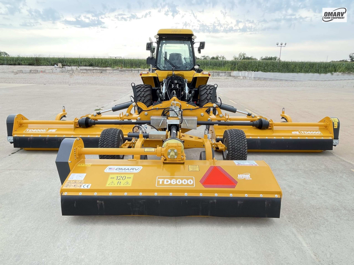 OMARV TriDeck Flail Mowers